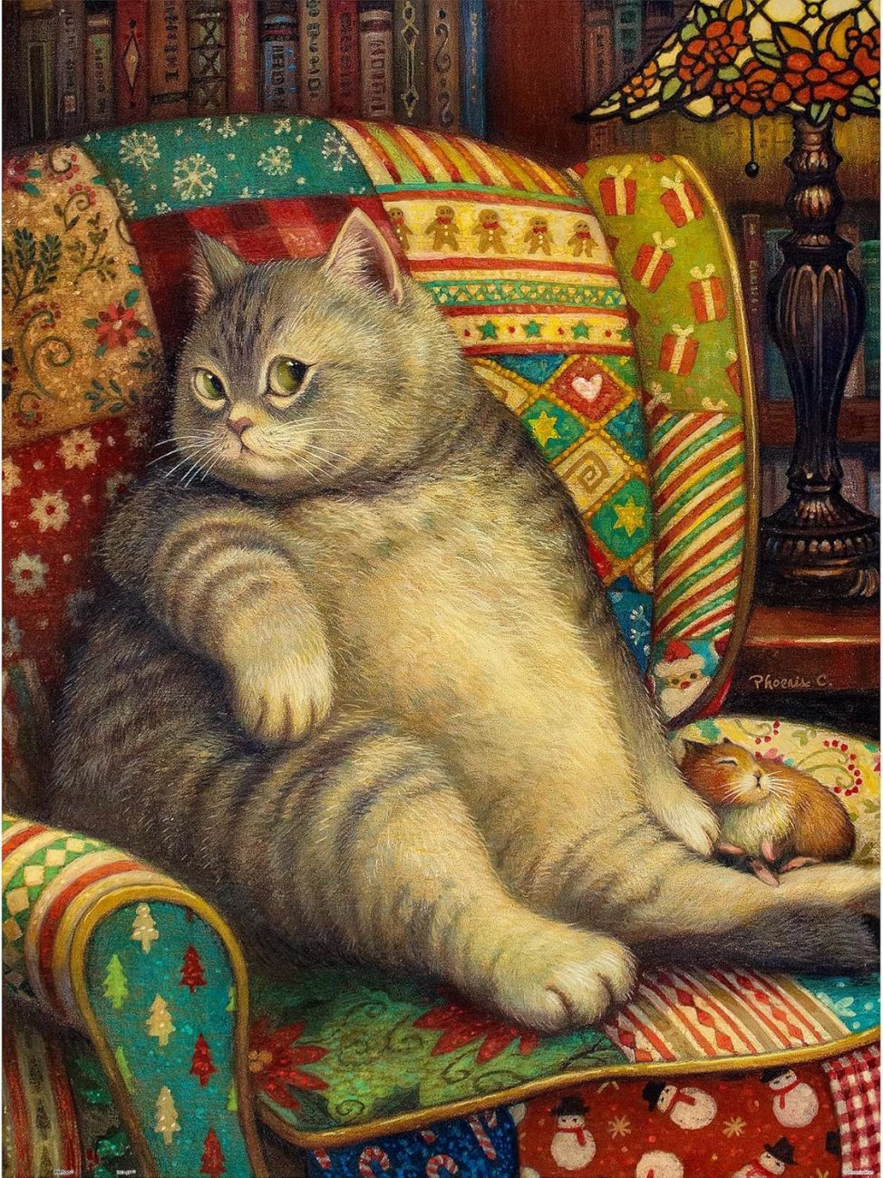 Пазл Pintoo 1200 деталей: Феникс Чан. Ты смотришь на меня (H3365)