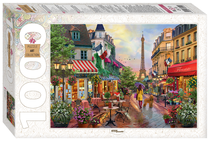 Пазл Step puzzle 1000 деталей: Парижский шарм (79151)