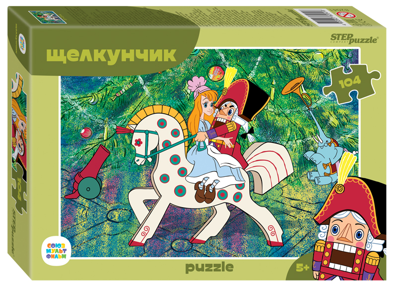 Пазл Step puzzle 104 деталей: Щелкунчик (82041)