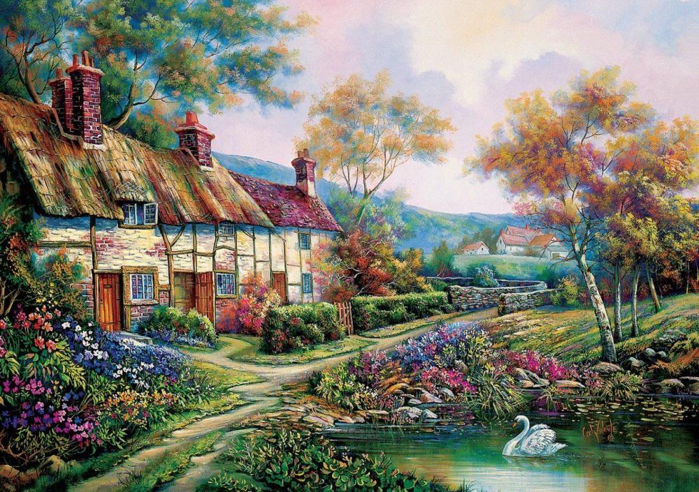 Пазл Art Puzzle 1500 деталей: Весенний сад (5379)