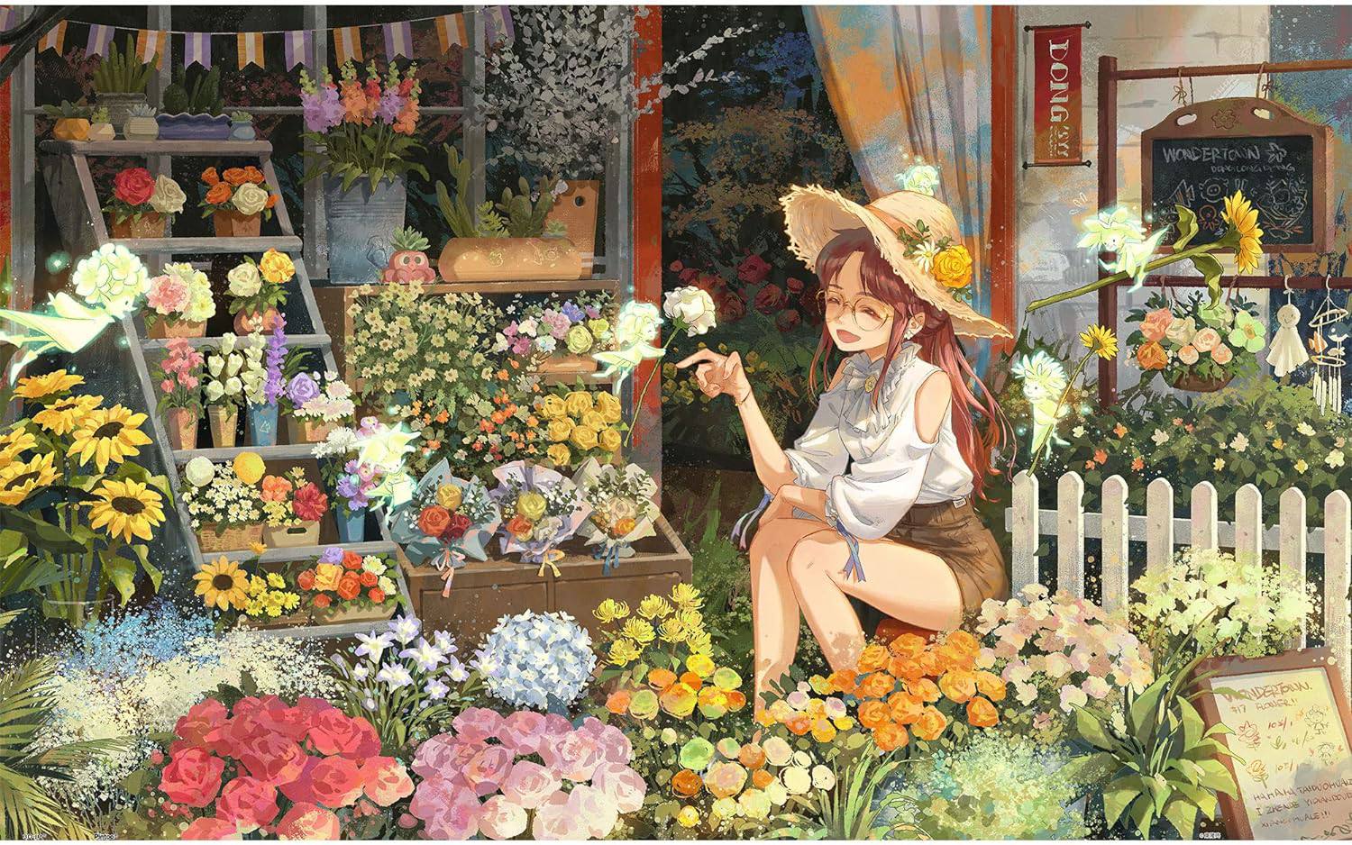 Пазл Pintoo 1000 деталей: Dong - Эльф-флорист (H3111)
