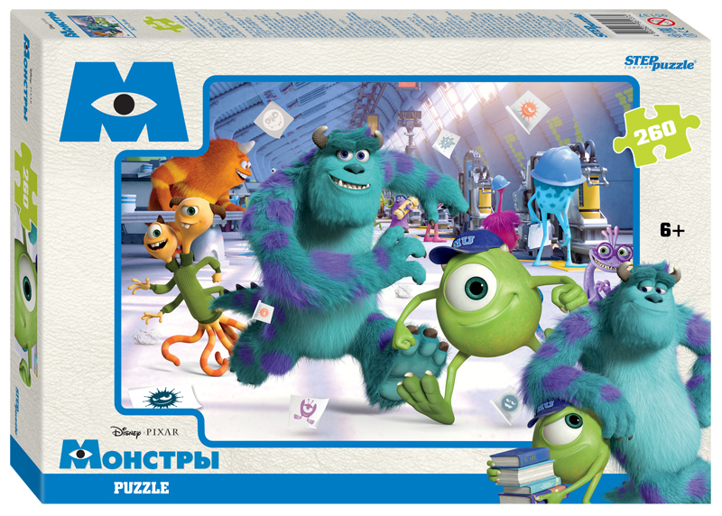 Пазл Step puzzle 260 деталей: Монстры (95137)