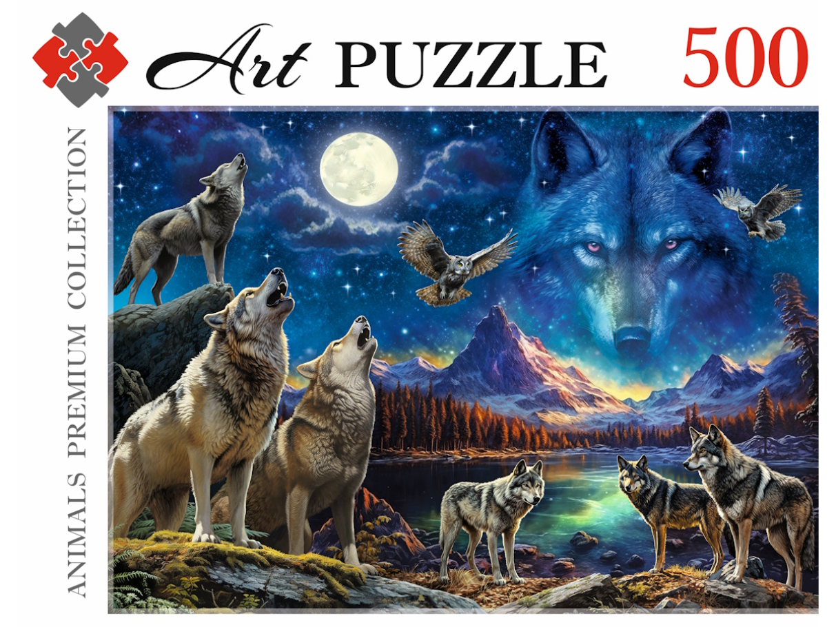 Пазл Artpuzzle 500 деталей: Красота волков (Ф500-3892)