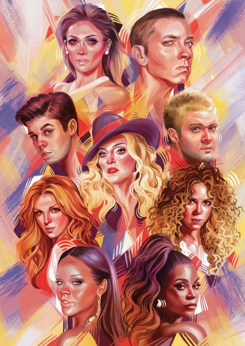 Пазл Art Puzzle 2000 деталей: Звёзды мировой музыки (5474)
