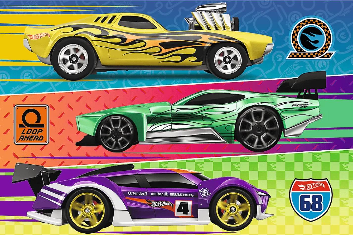 Пазл Trefl 60 деталей: Это Hot Wheels! (TR17389)