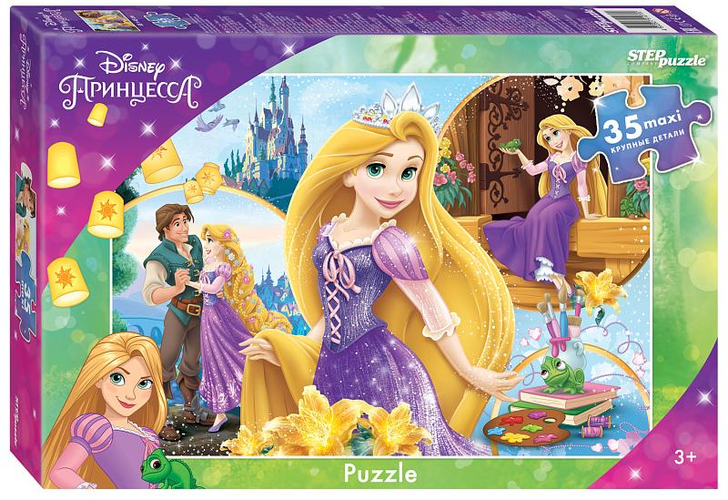 Пазл Step puzzle 35 Maxi деталей: Рапунцель - 3 (Disney) (91270)