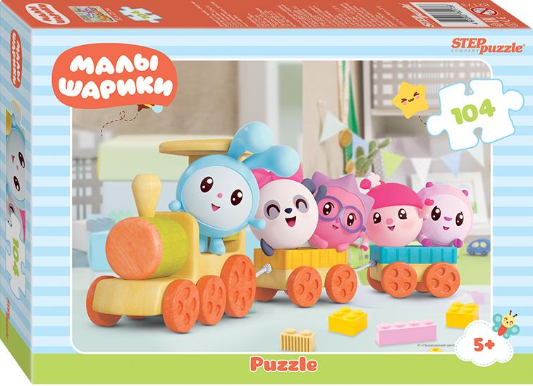 Пазл Step puzzle 104 деталей: Малышарики (Мармелад Медиа) (82173)