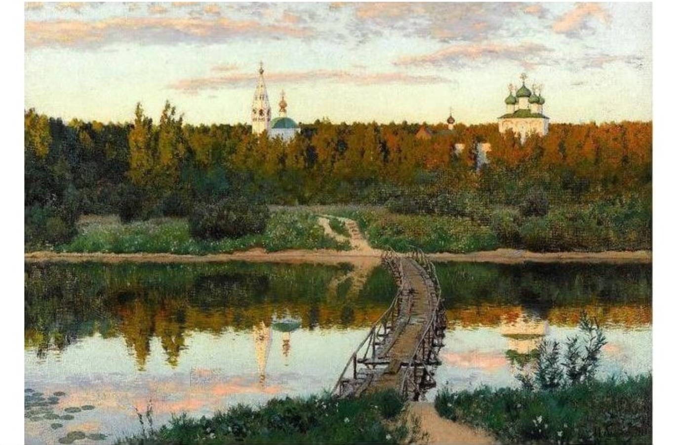 Пазл Стелла 1000 деталей: Левитан И.И. Тихая обитель (TG100113)