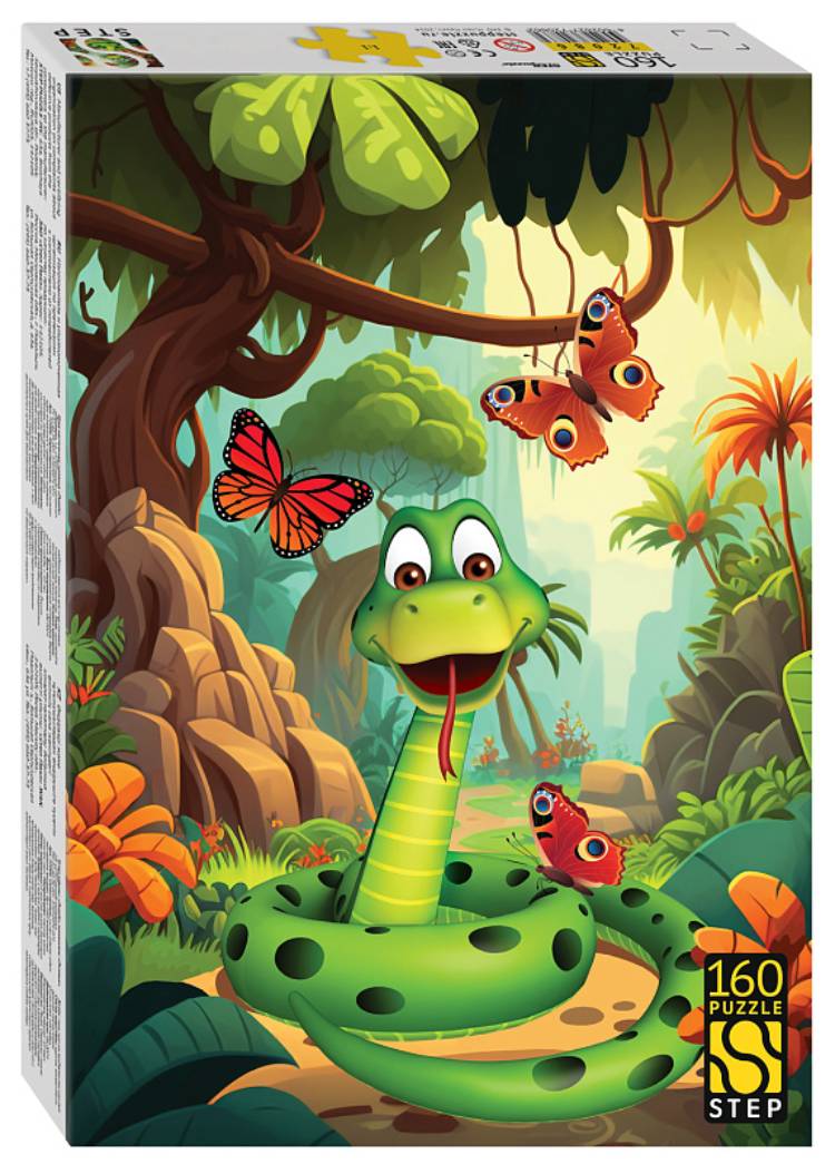 Пазл Step puzzle 160 деталей: Питоша (72086)