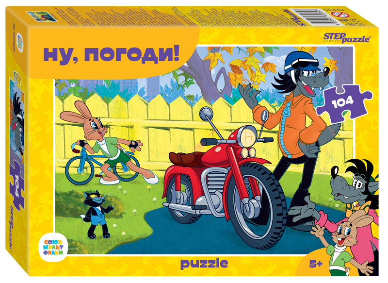 Пазл Step puzzle 104 деталей: Ну, погоди! (82035)