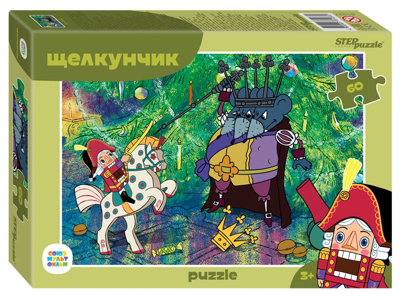 Пазл Step puzzle 60 деталей: Щелкунчик (81037)