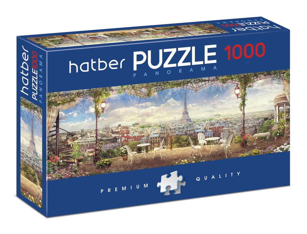 Пазл Hatber 1000 деталей: Парижские каникулы (1000ПЗ2_19272)