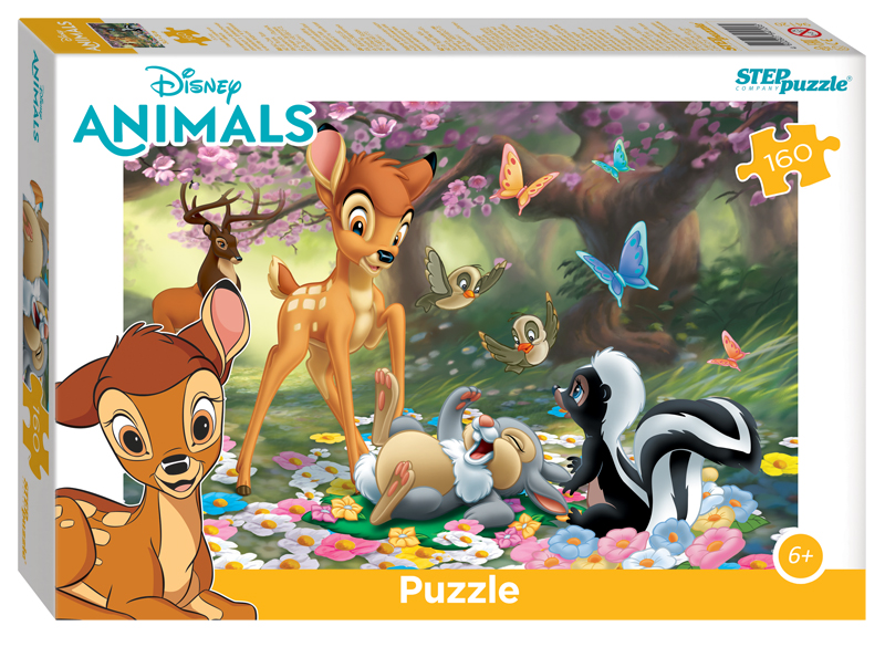 Пазл Step puzzle 160 деталей: Зверята Дисней (94120)