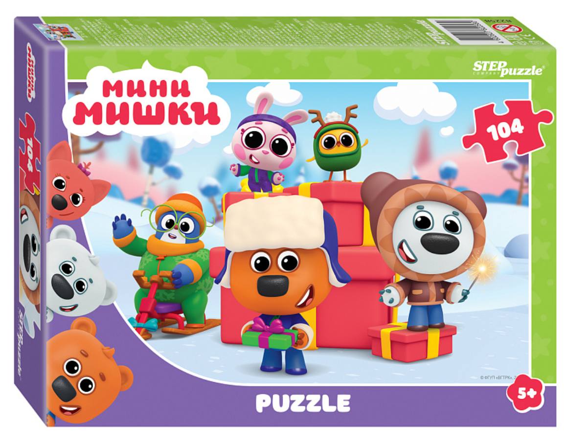Пазл Step puzzle 104 деталей: Мини мишки (82258)