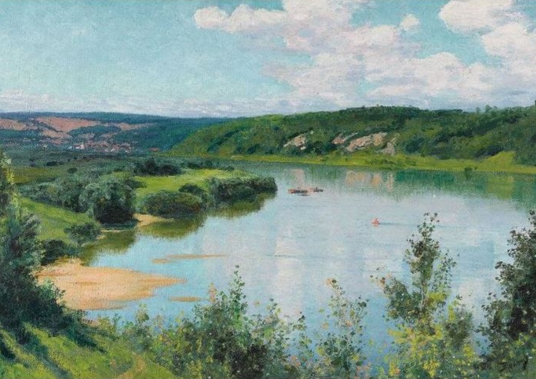 Пазл Стелла 1000 деталей: Поленов В.Д.  Ока. Летний день. (TG100959)