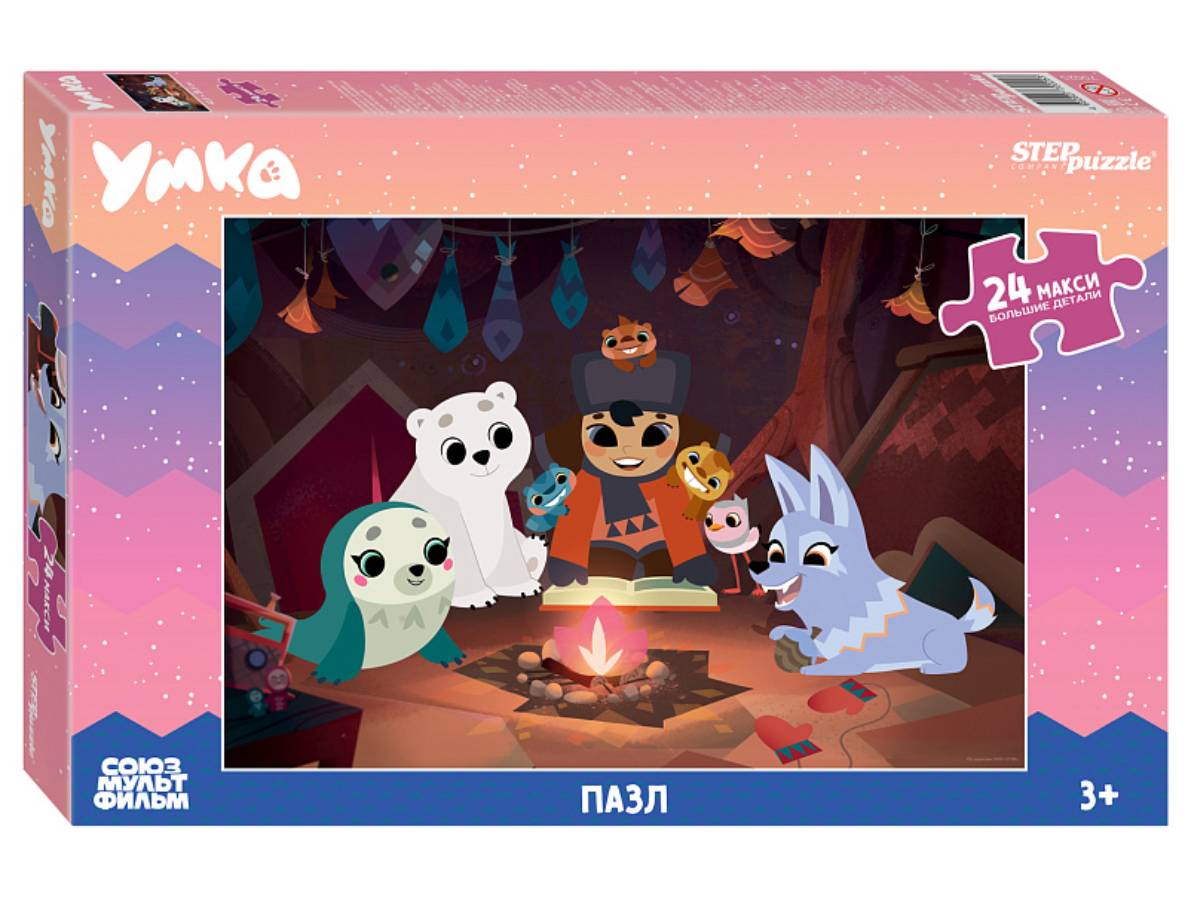 Пазл Step puzzle 24 Maxi деталей: Умка (С/м) (70025)