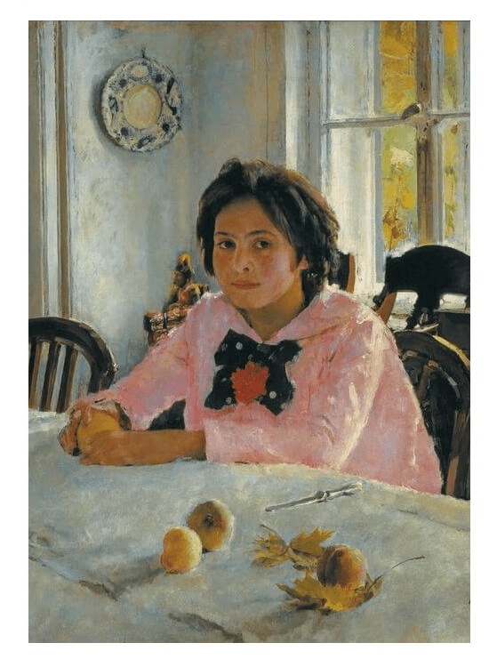 Пазл Стелла 1000 деталей: Девочка с персиками (TG100069)