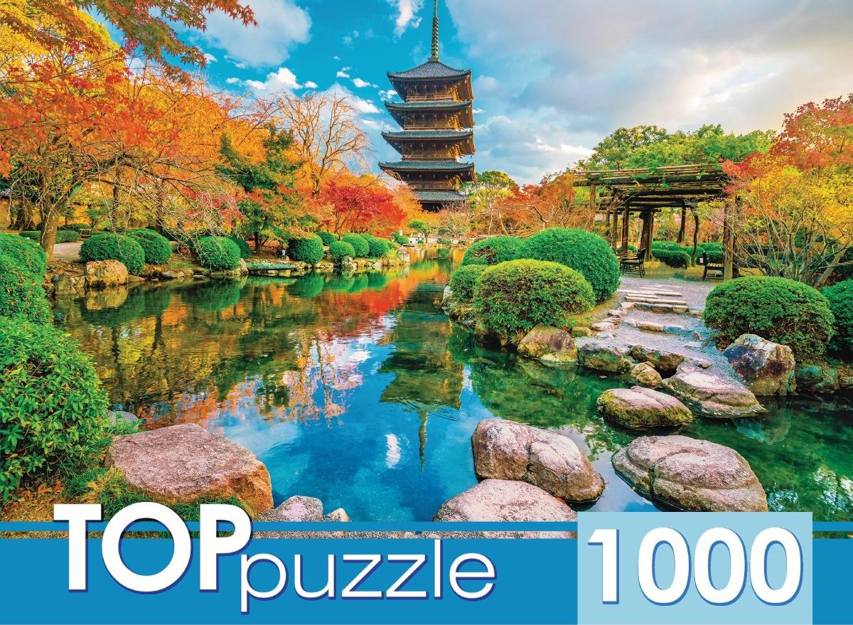 Пазл TOP Puzzle 1000 деталей: Япония Храм То-Дзи (ШТТП1000-2712)