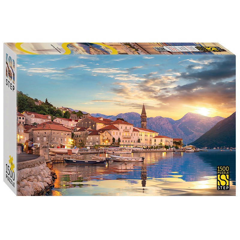 Пазл Step puzzle 1500 деталей: Которский залив, Черногория (83082)