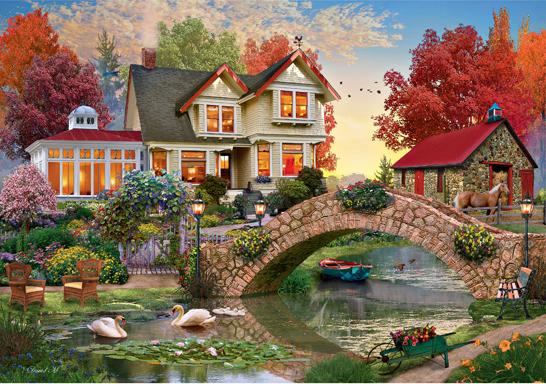 Пазл Step puzzle 1500 деталей: Тихое утро (83066)