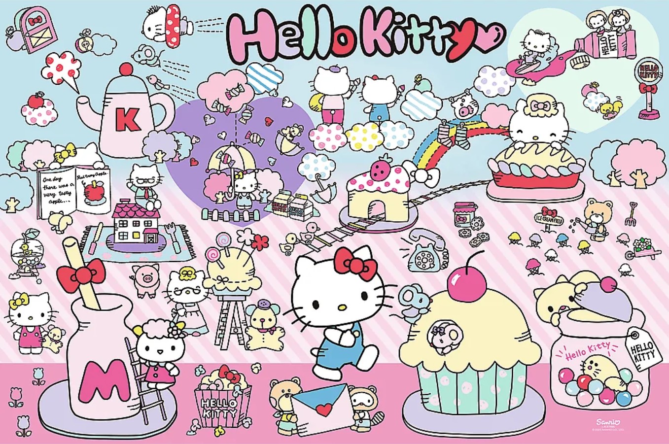 Пазл Trefl 300 деталей: Мир Hello Kitty (TR23031)