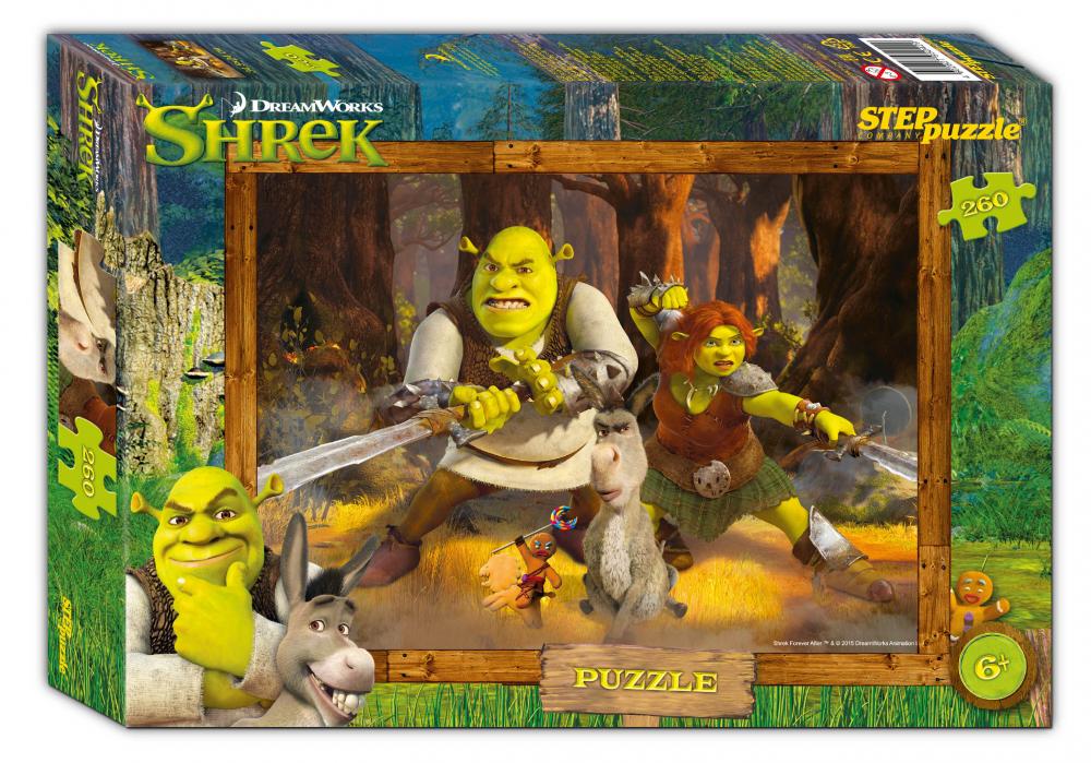 Пазл Step puzzle 260 деталей: Shrek (95042)