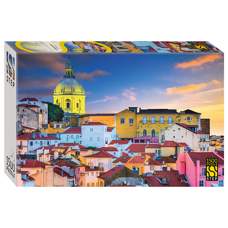 Пазл Step puzzle 1500 деталей: Лиссабон. Португалия (83077)