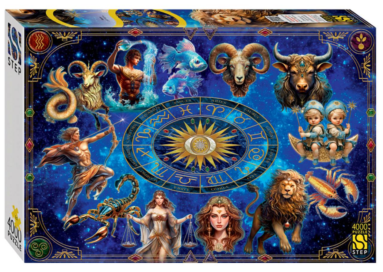 Пазл Step puzzle 4000 деталей: Зодиак (85424)