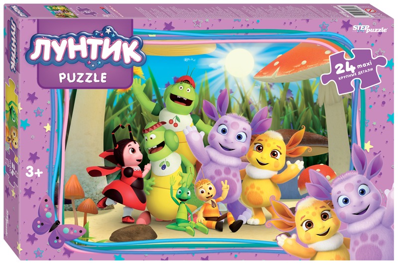 Пазл Step puzzle 24 Maxi деталей: Лунтик (90089)