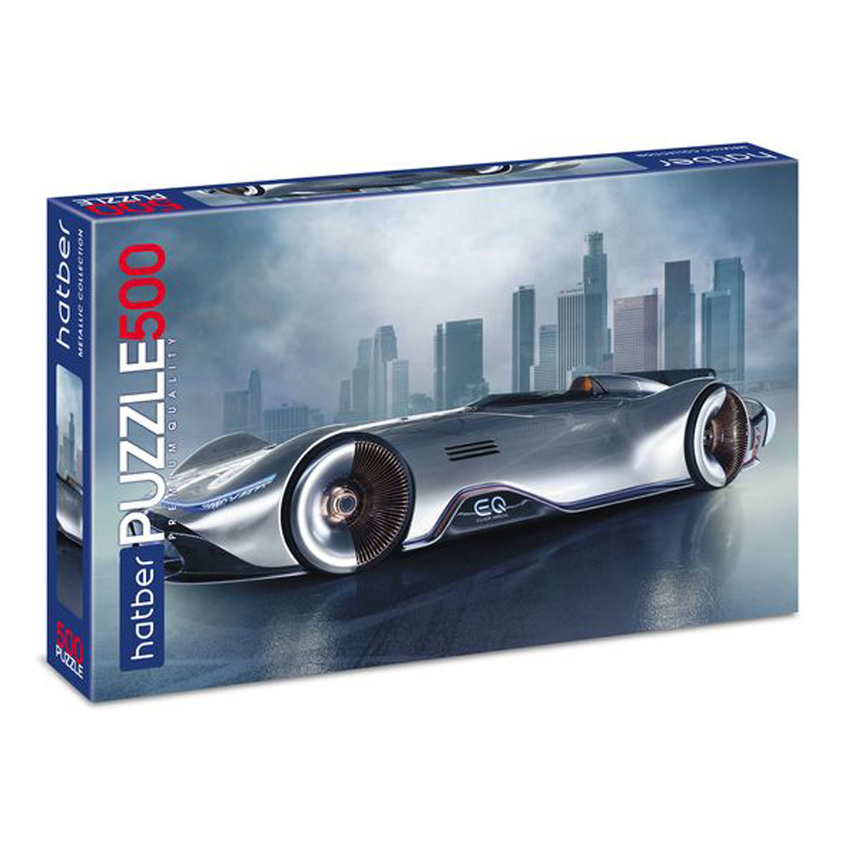 Пазл фольгированный Hatber 500 деталей: Super car (500ПЗ2ф_22655)