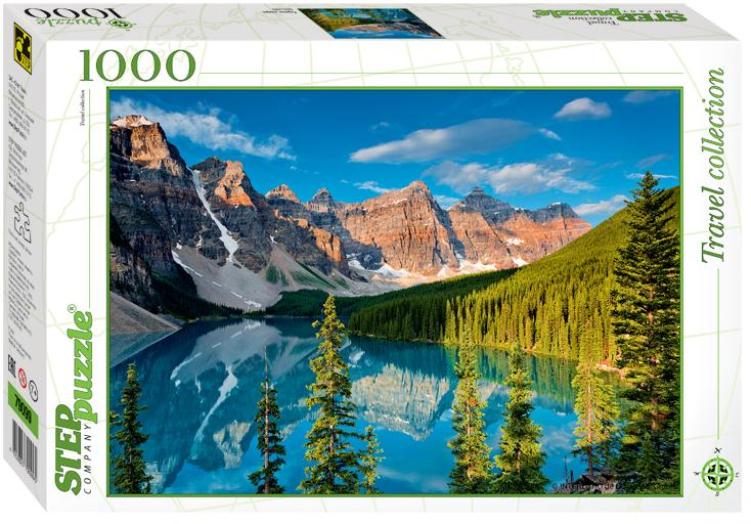 Пазл Step puzzle 1000 деталей: Горное озеро (79099)