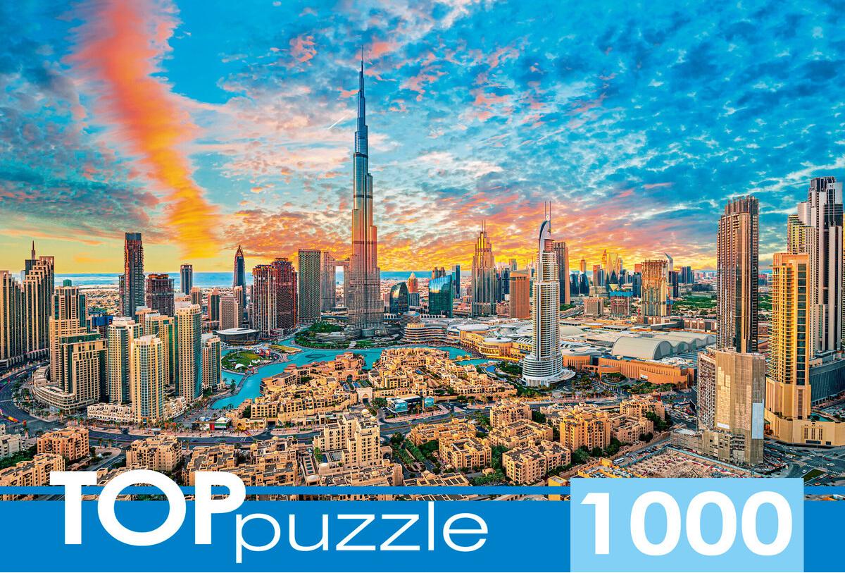 Пазл TOP Puzzle 1000 деталей: Закат в Дубае (ШТТП1000-7181)