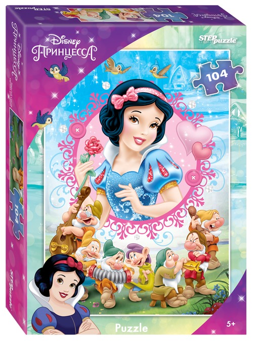 Пазл Step puzzle 104 деталей: Белоснежка - 3 (82236)