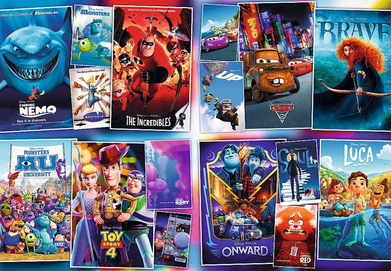 Пазл Trefl 6000 деталей: Персонажи мультфильмов Pixar (TR81038)