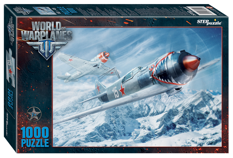 Пазл Step puzzle 1000 деталей: Wargaming.net. World of Warplanes (79614)
