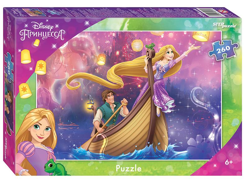 Пазл Step puzzle 260 деталей: Рапунцель - 3 (Disney) (95135)