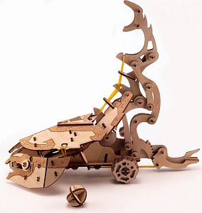 Деревянный конструктор UNIWOOD: Катапульта SCORPIO