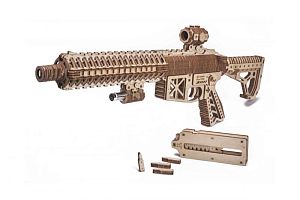 Сборная модель Wood Trick: Штурмовая винтовка AR-T