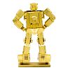 Cборная модель Metal Earth: Transformers - Bumblebee  (золотой)