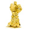 Cборная модель Metal Earth: Transformers - Bumblebee  (золотой)